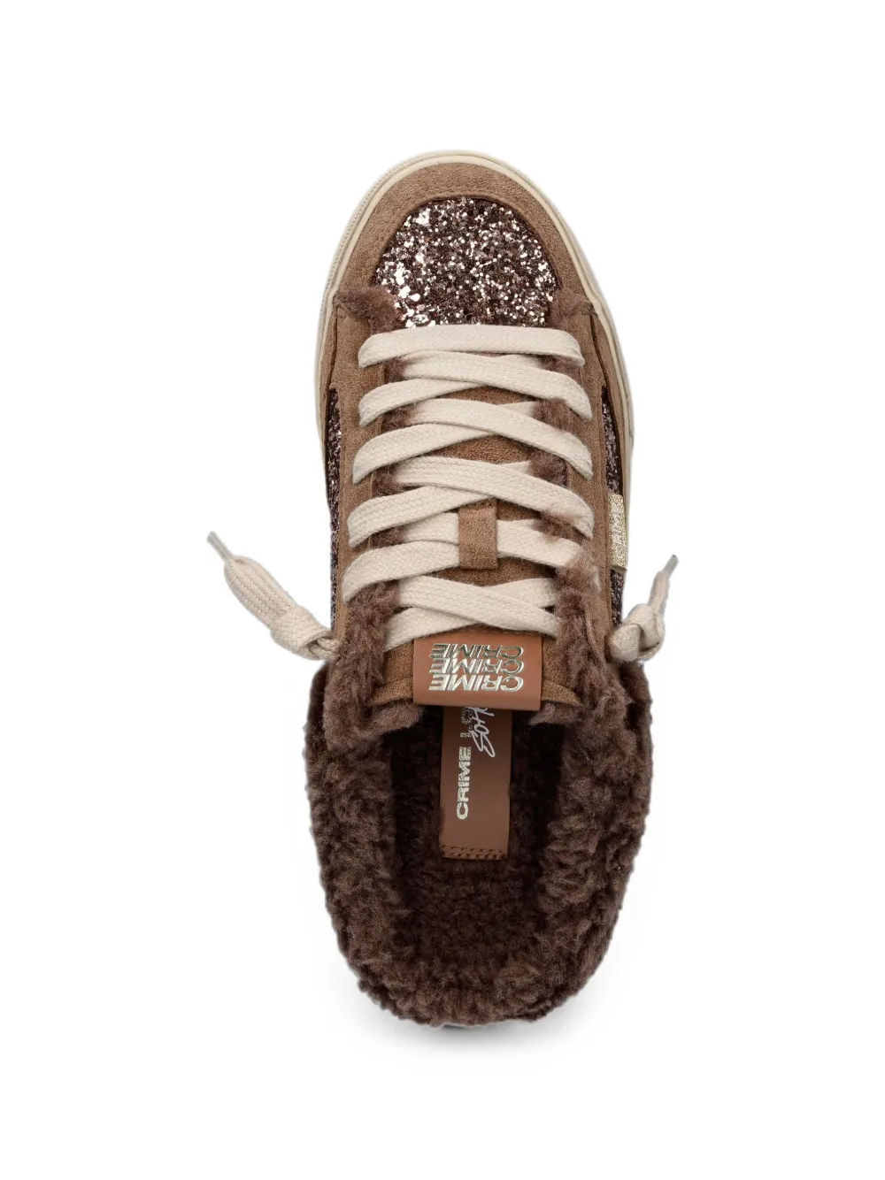 Crime London Soho Sabot slip-on platform sneakers Bruin