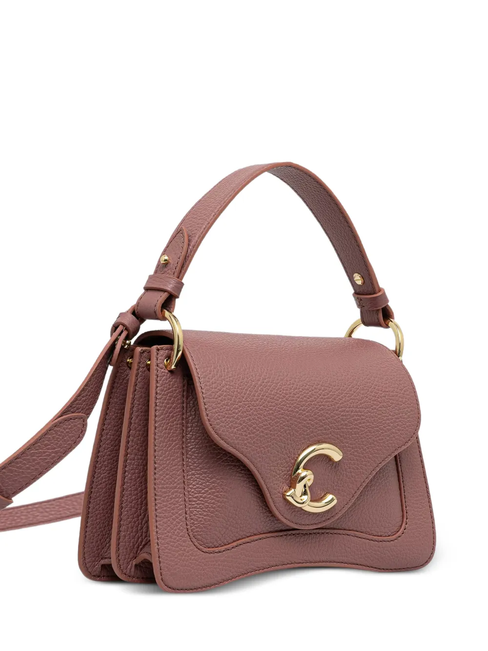 Coccinelle Crossbodytas met logoplakkaat Roze