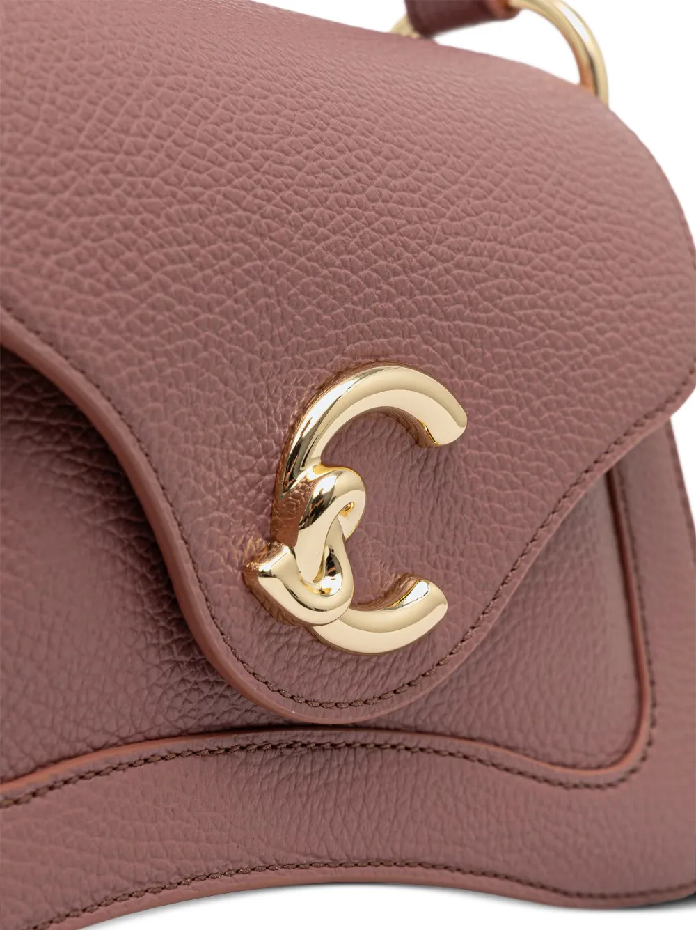 Coccinelle Crossbodytas met logoplakkaat Roze