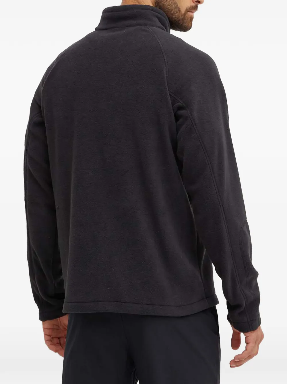 Columbia Trek III fleece trui met kwartrits Zwart