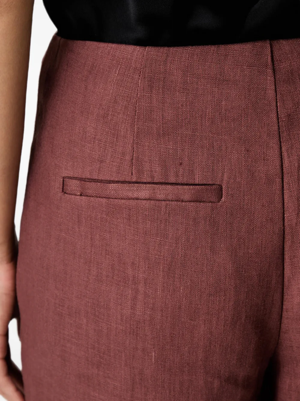 Bardot Domenica broek met wijde pijpen Bruin