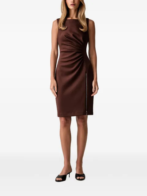 DKNY Gerafftes Kleid mit Reißverschluss