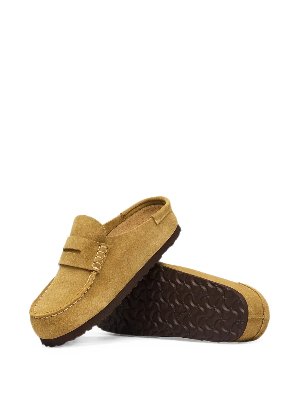 Birkenstock Naples wrapped clogs Beige
