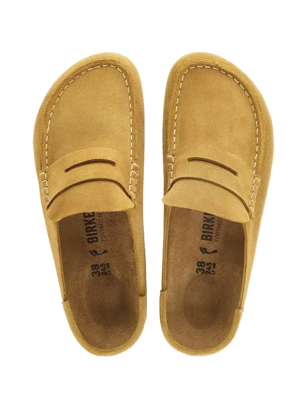 Birkenstock Naples wrapped clogs Beige