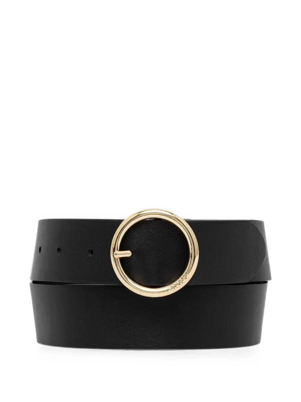 DKNY round-buckle belt - Nero
