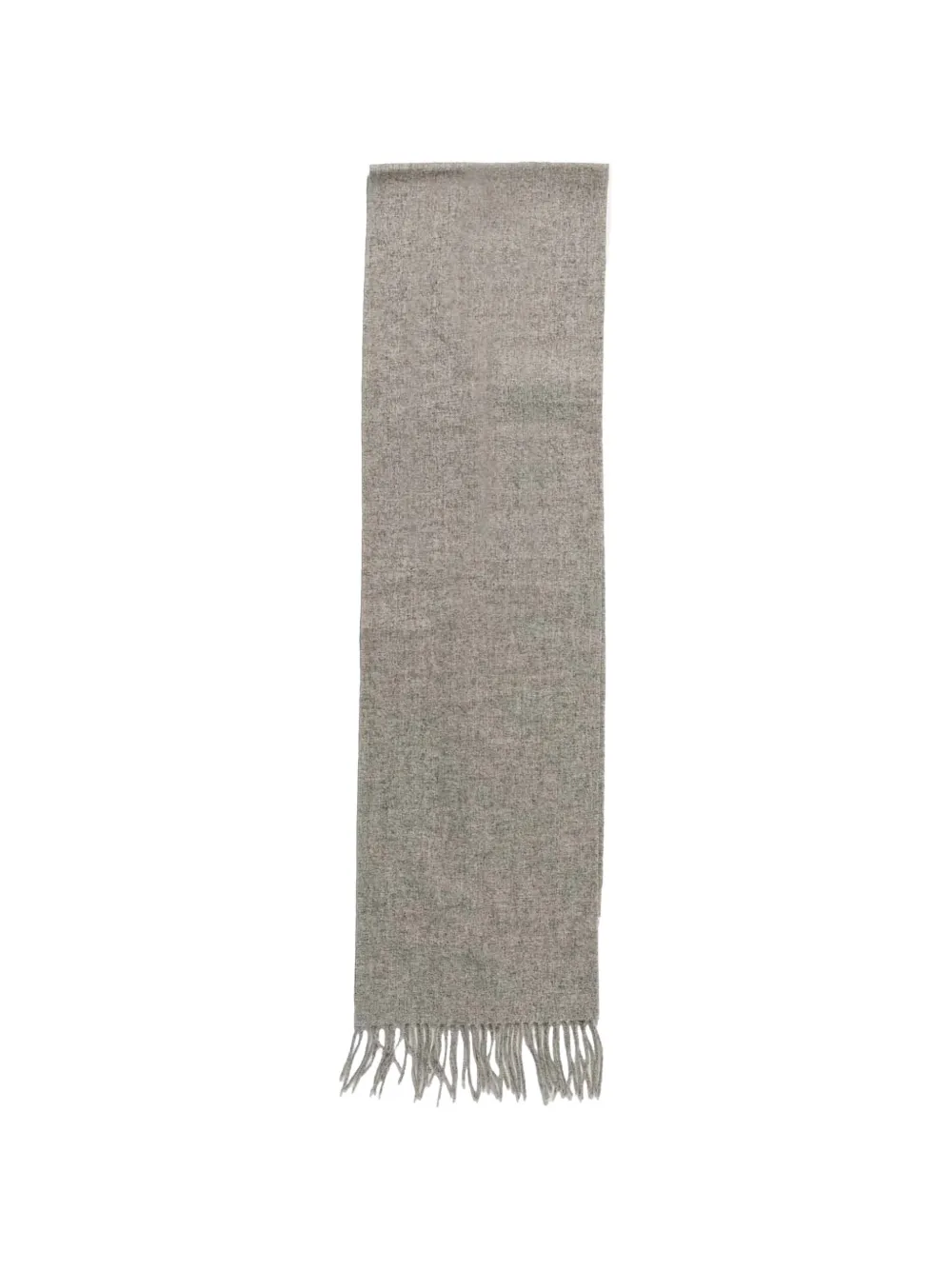 Barbour fringed-edge scarf - Grigio
