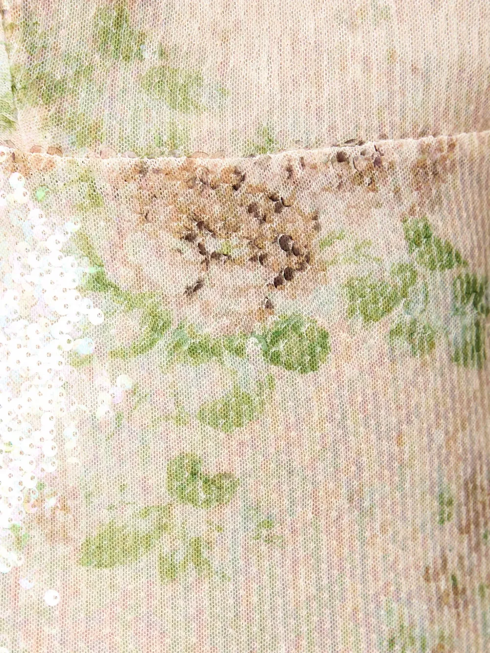 Bardot Adoni midi-jurk verfraaid met pailletten en bloemenprint Beige