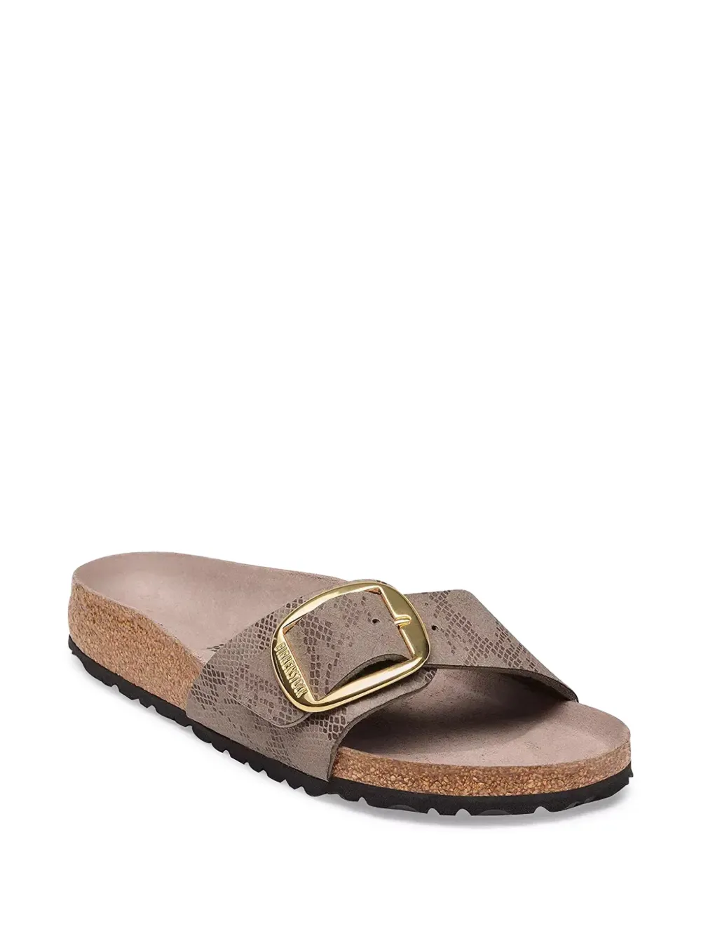 Birkenstock Madrid sandalen met gesp Grijs