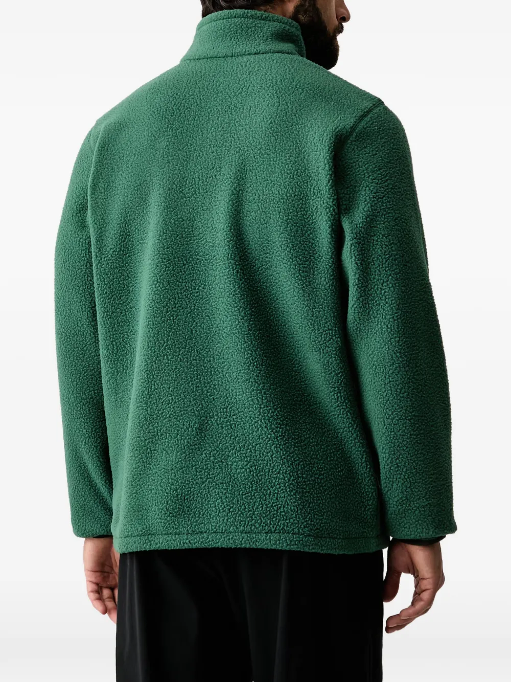 Columbia Jasper Ridge fleece sweater met kwartrits Groen