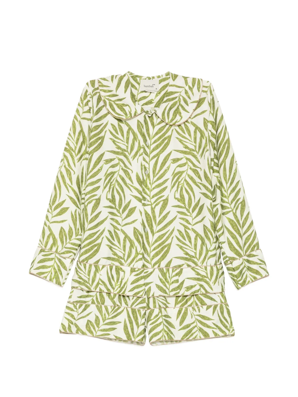 Bambah Set con shorts Naira - Verde