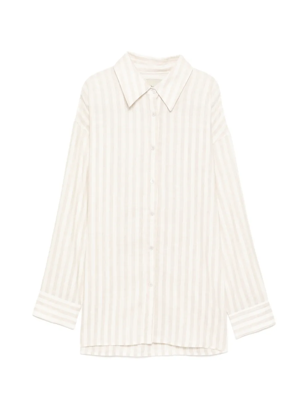 Bambah pinstripe linen shirt - Grigio