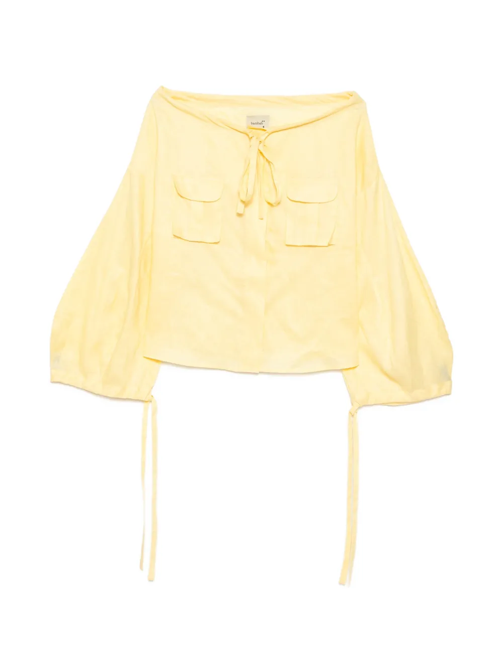 Bambah linen balloon shirt · One Size