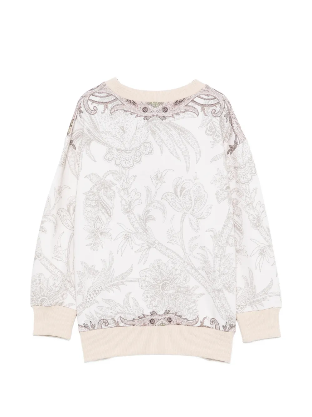 ETRO KIDS Pegasus trui met paisley-print Wit