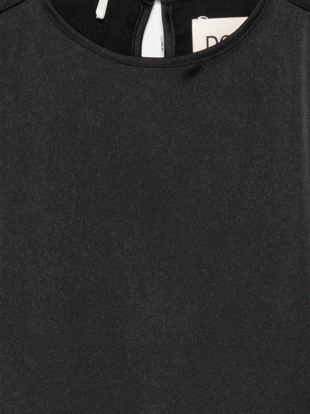 Douuod Kids T-shirt met verlaagde schouders Zwart