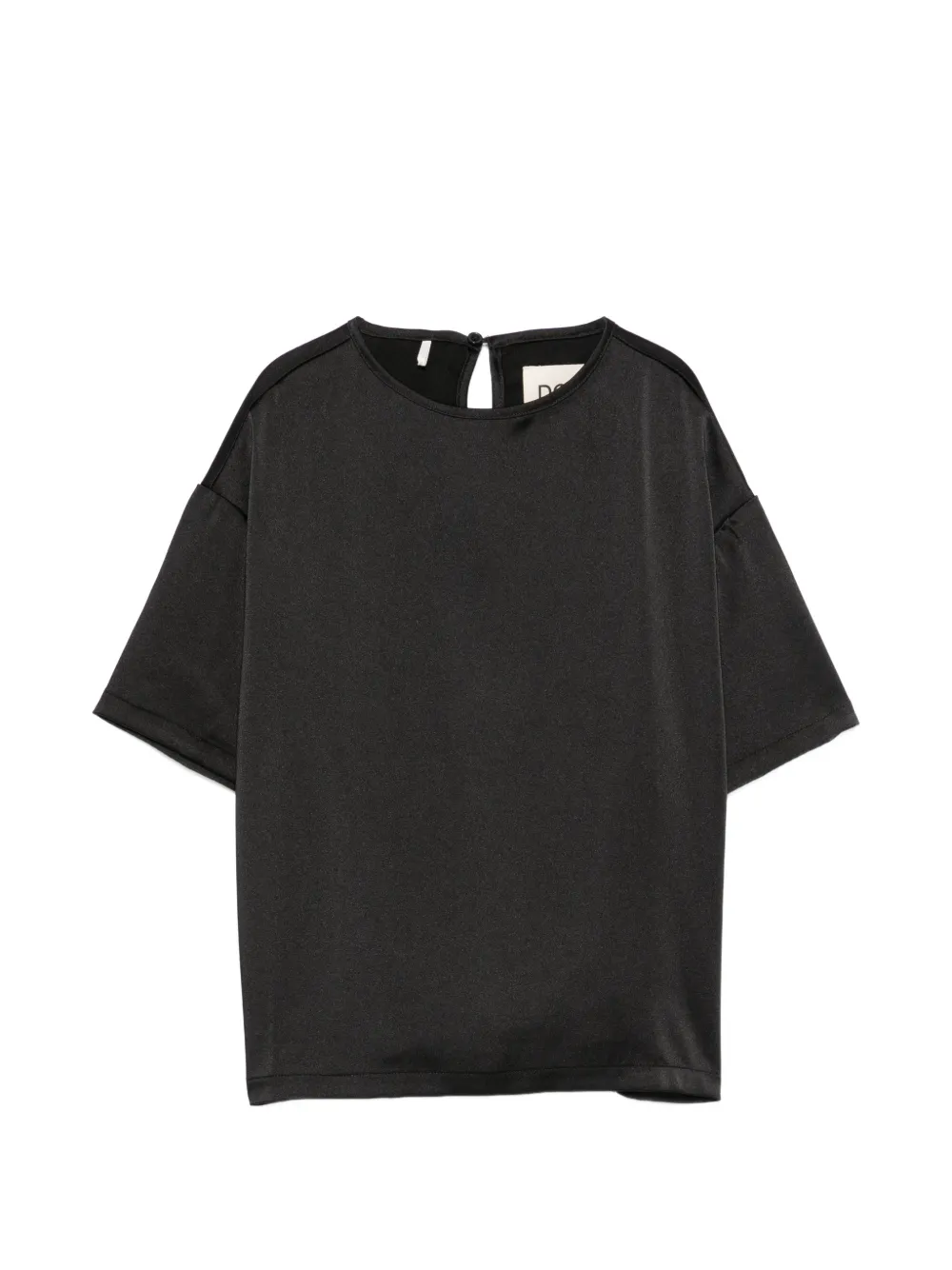 Douuod Kids drop-shoulder T-shirt - Nero