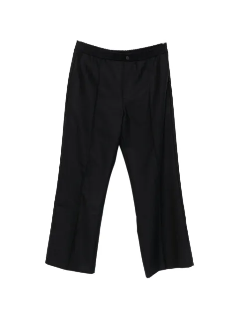 Spina pinstripe wide-leg trousers