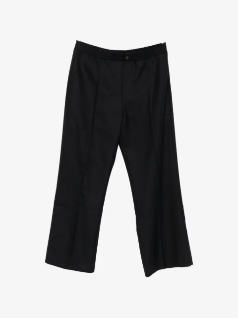 Spina pinstripe wide-leg trousers