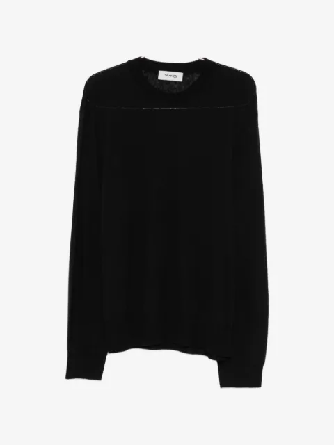 Spina crew-neck long-sleeve knit