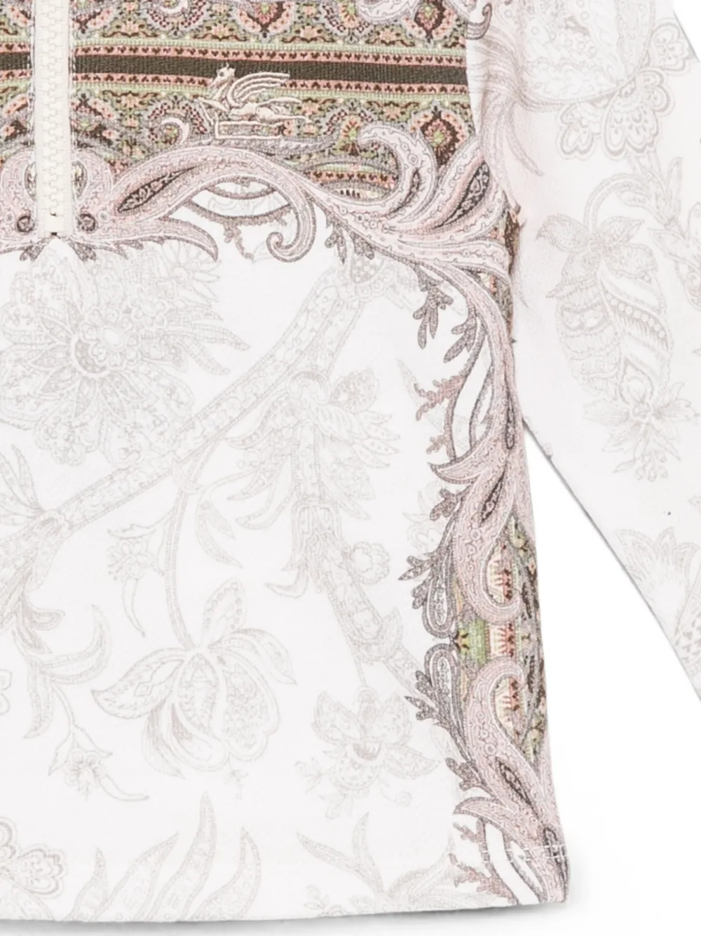 ETRO KIDS Sweater met ritshals Beige