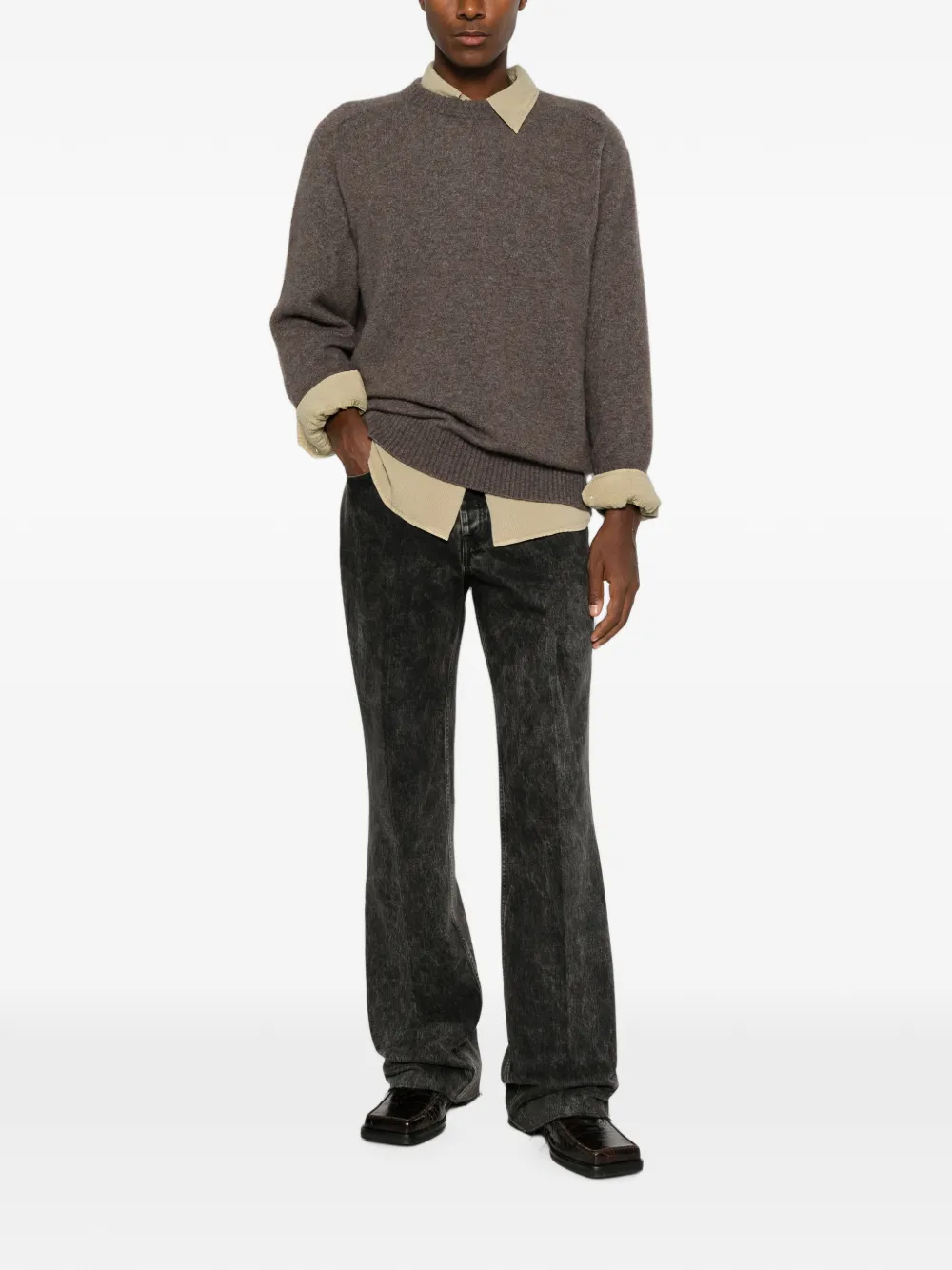 Spina Flared jeans Grijs