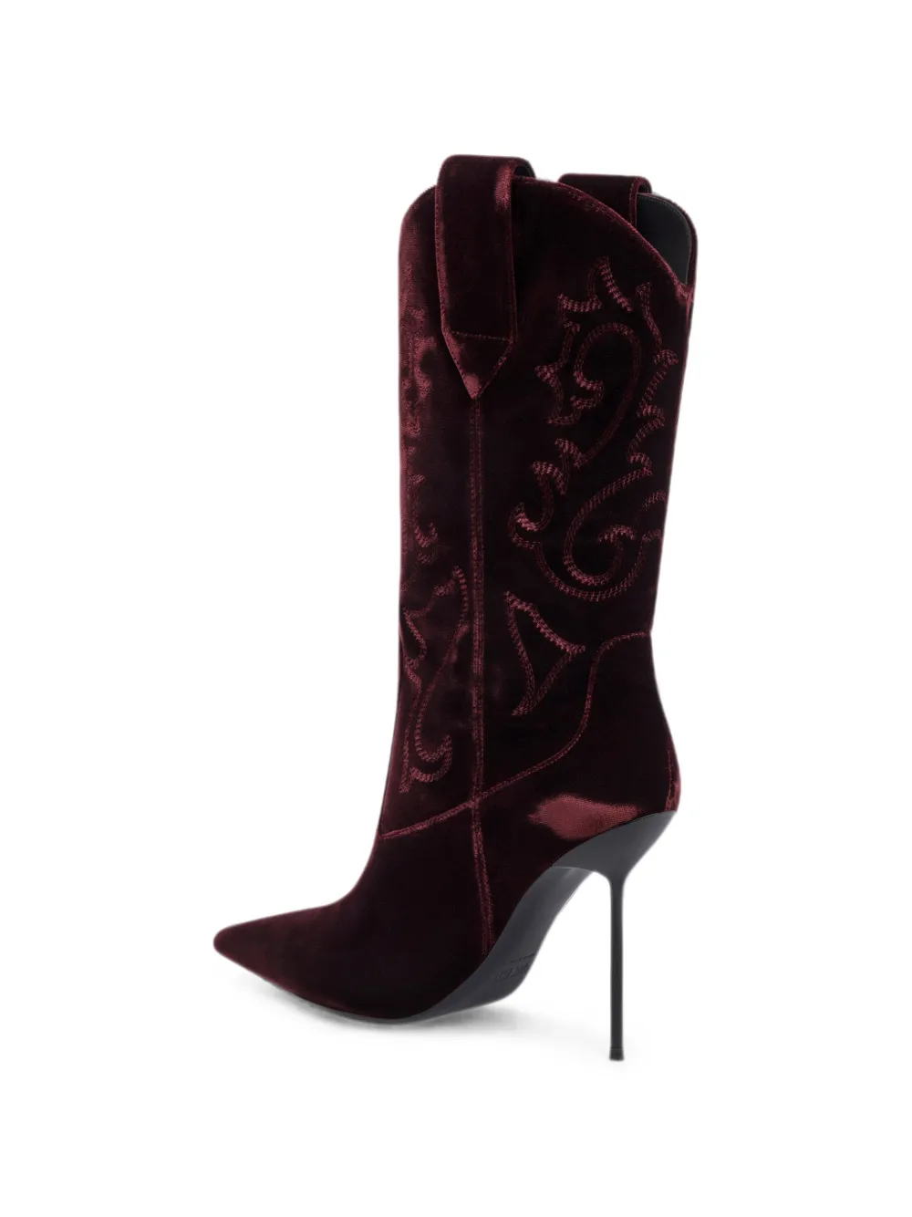 Paris Texas Lidia 105 heeled cowboy boots Rood