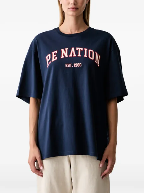 P.E Nation Core logo-print T-shirt