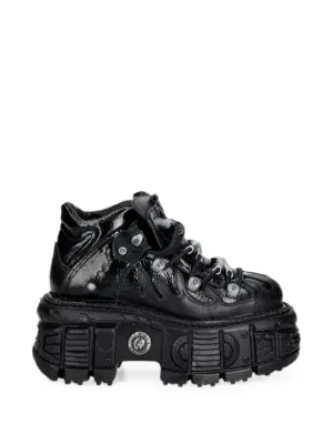 new rock ブーツ プレート 37 NEW ROCK Fur Sneakers | Black | FARFETCH
