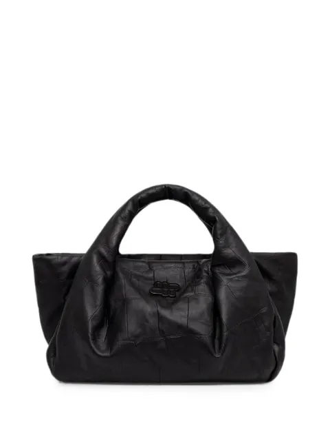MUNTHE croc-effect padded tote bag