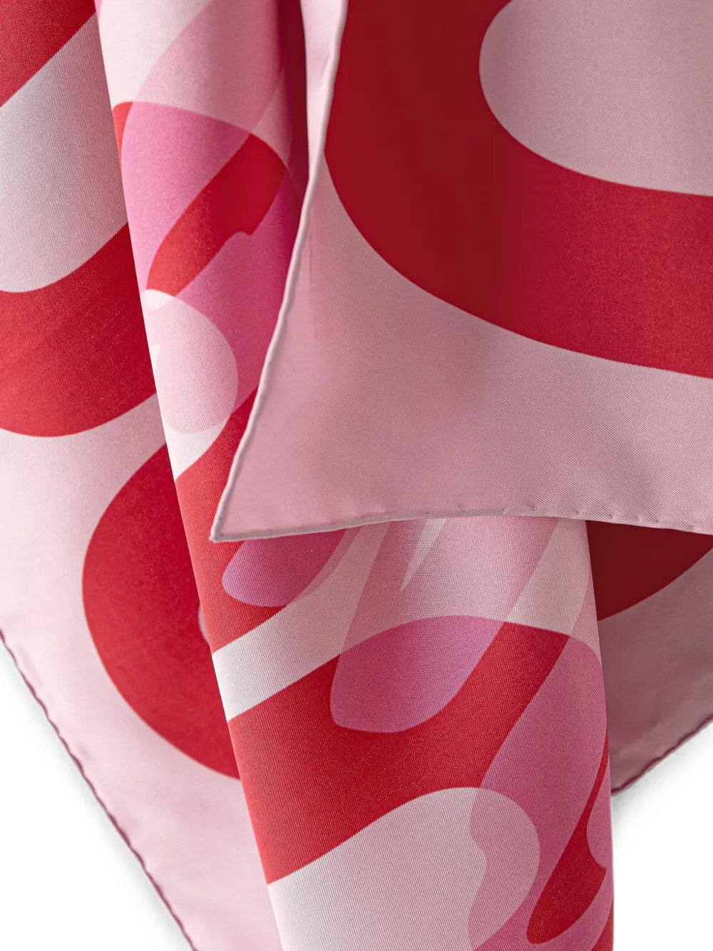 Moschino Sjaal met logoprint Roze