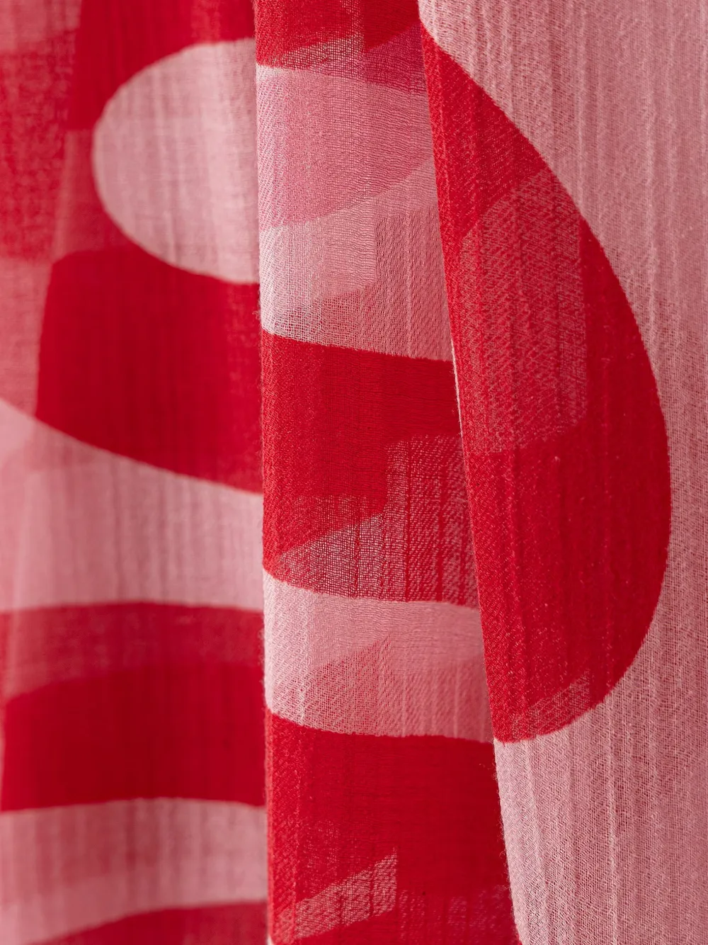 Moschino Wollen sjaal met logoprint Roze