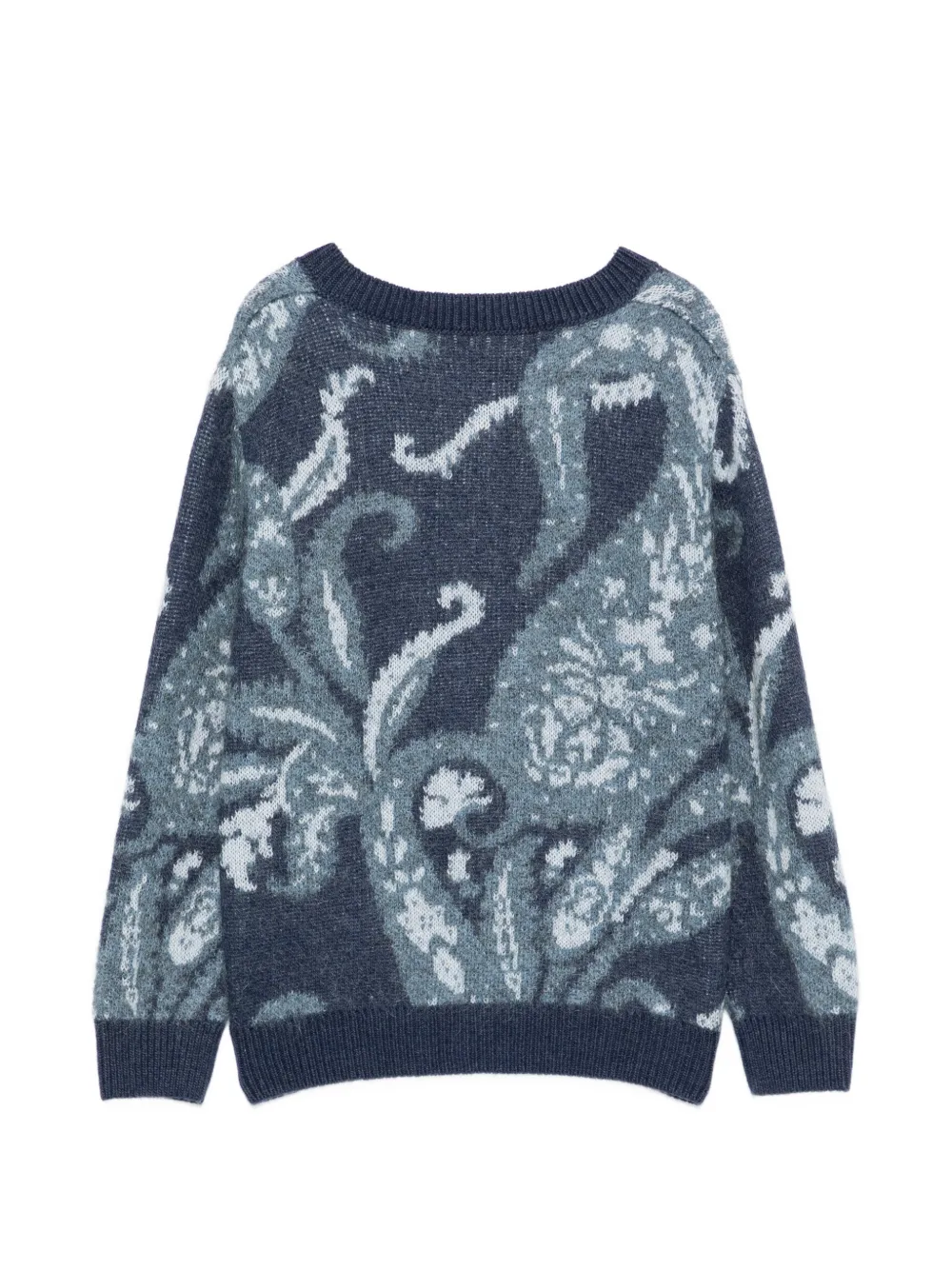 ETRO KIDS Vest met paisley-print Blauw