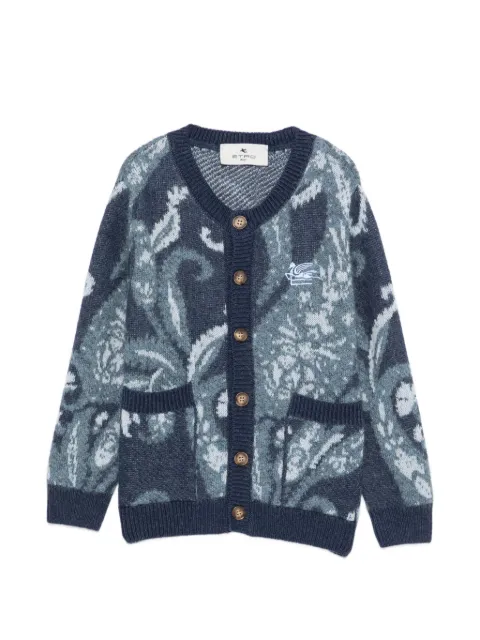 ETRO KIDS paisley-print cardigan