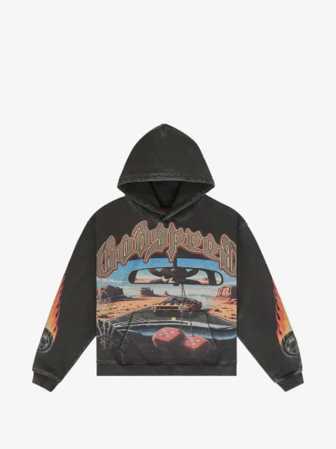 GODSPEED graphic-print On The Run hoodie