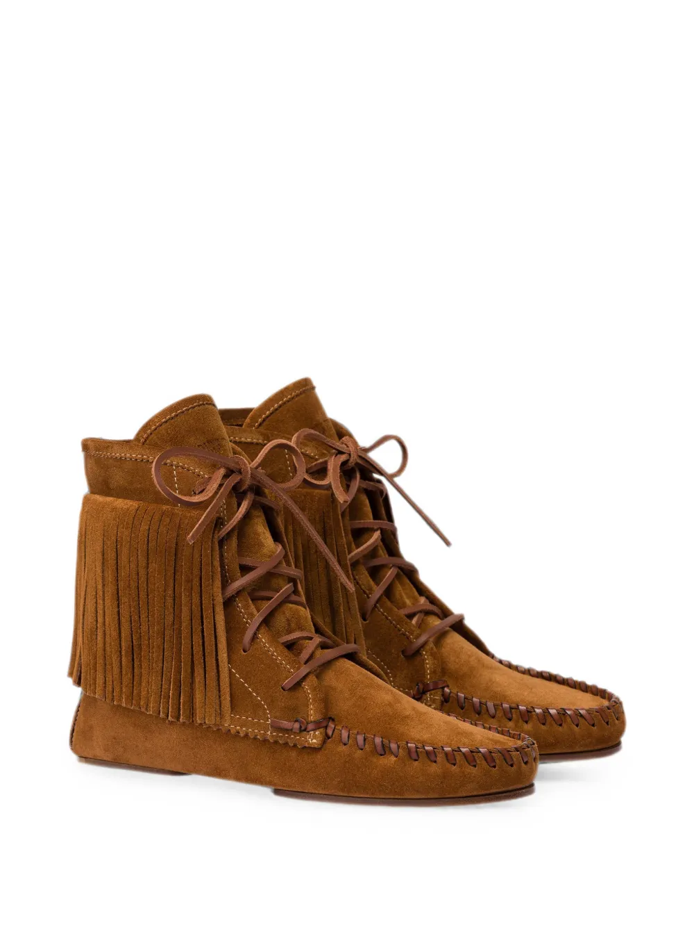 Paris Texas Indiana fringed ankle boots Bruin