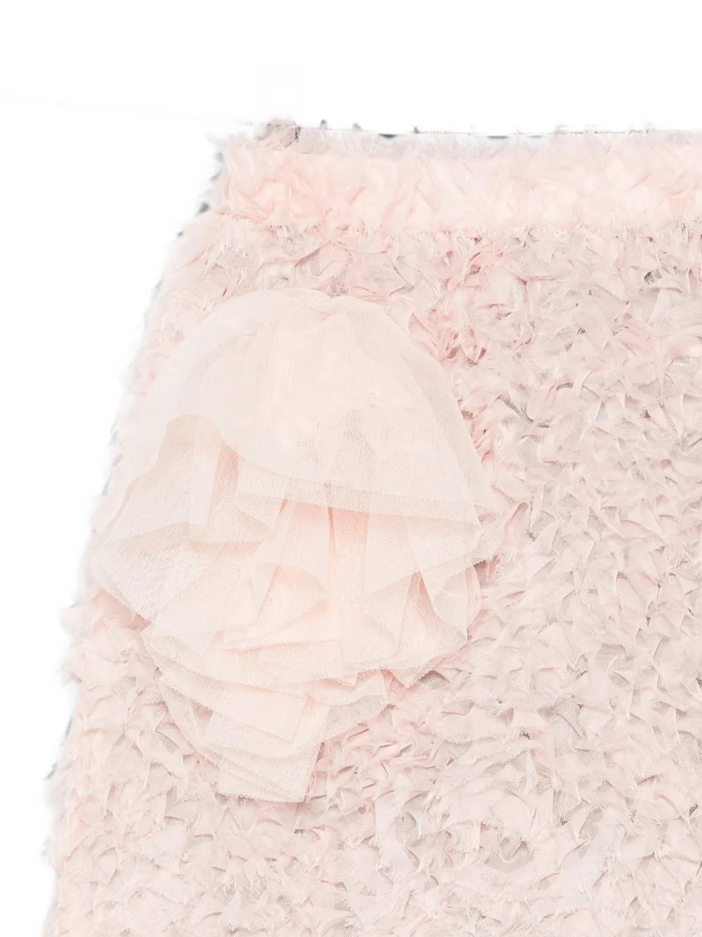 Douuod Kids Rok met ruches en tulen detail Roze