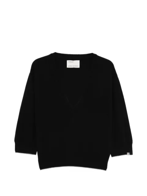 extreme cashmere Pearl V-neck sweater