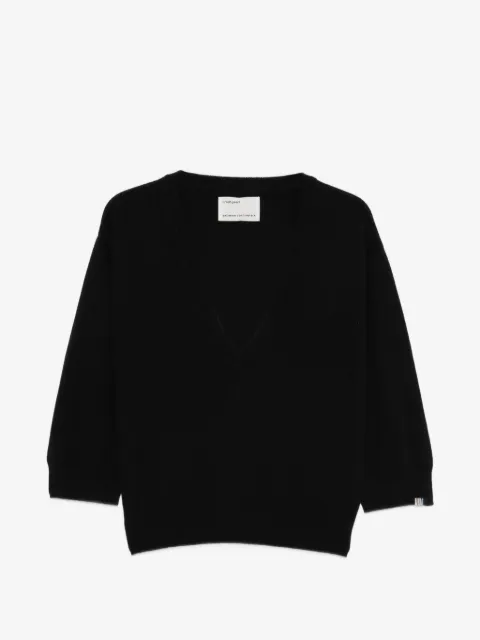 extreme cashmere Pearl V-neck sweater