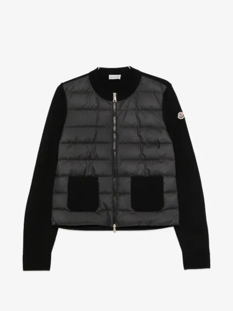 Moncler padded logo-patch jacket
