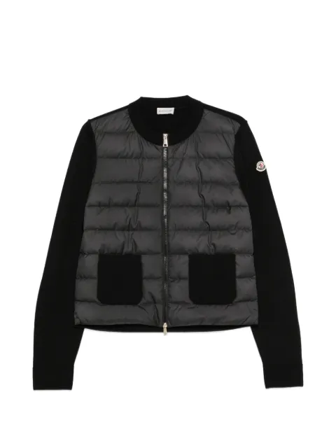 Moncler padded logo-patch jacket
