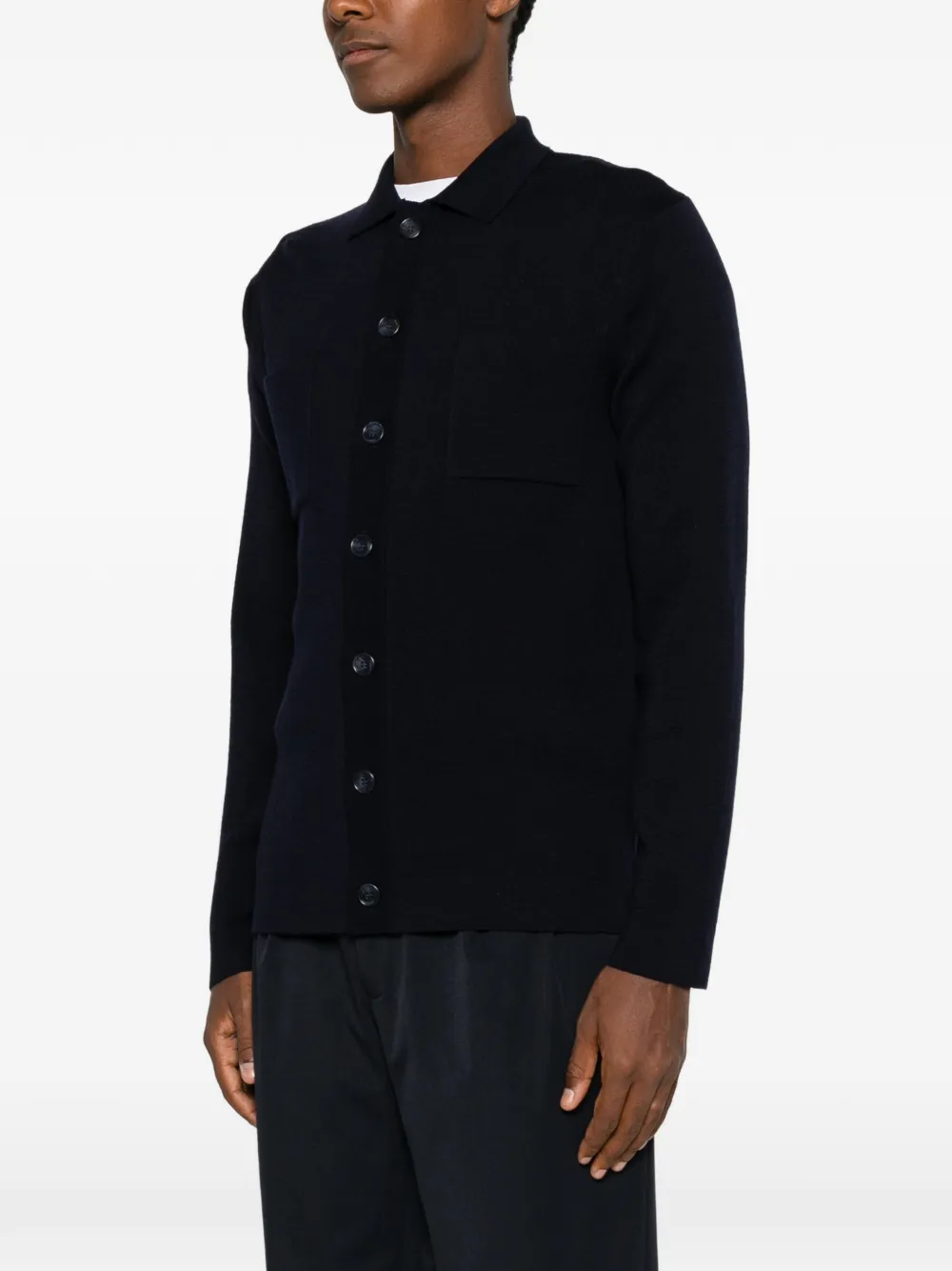 Daniele Fiesoli Button-up vest Blauw