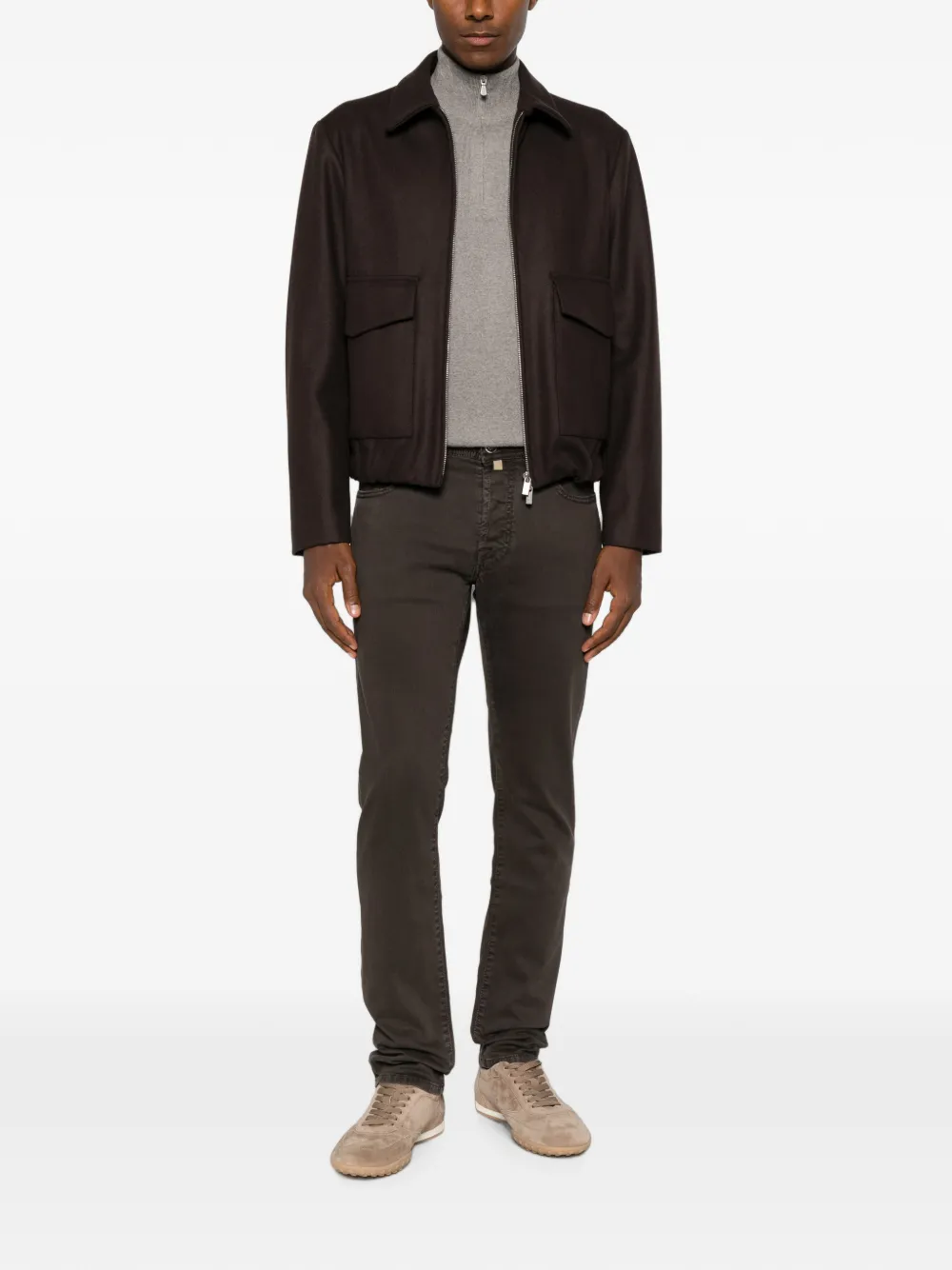 Jacob Cohën Straight jeans Bruin