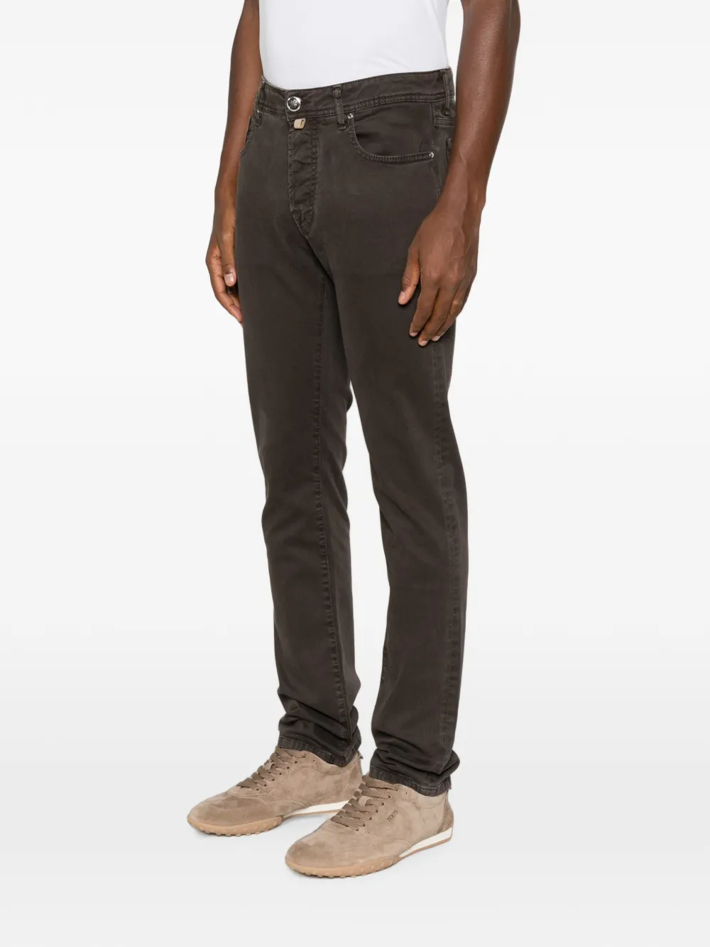 Jacob Cohën Straight jeans Bruin