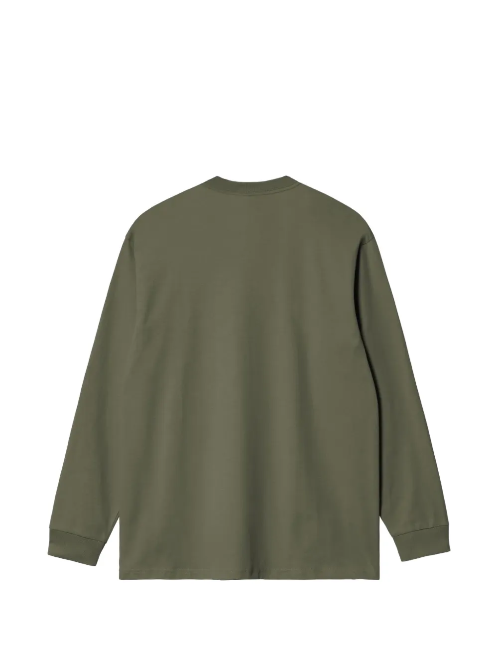 Carhartt WIP Chase T-shirt met lange mouwen Groen