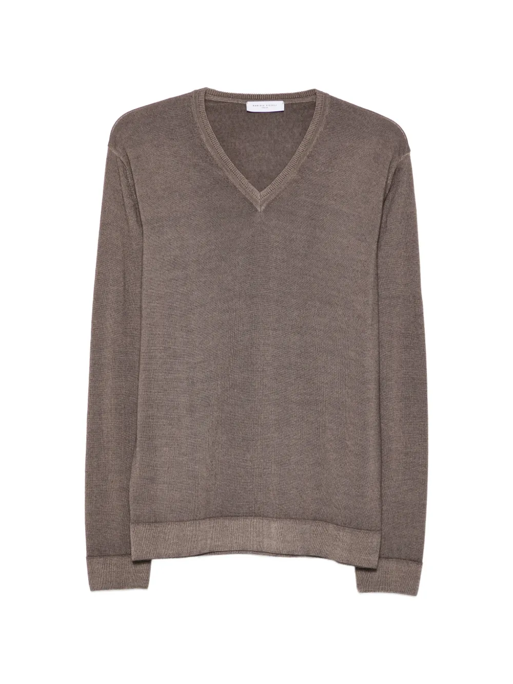 Daniele Fiesoli Pullover mit V-Ausschnitt - Braun