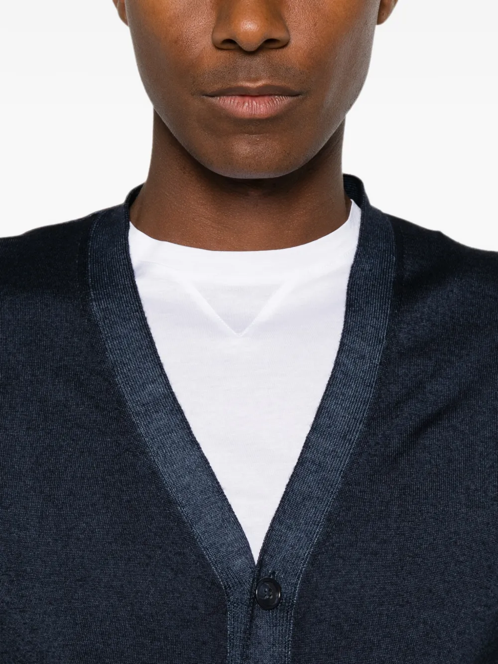 Daniele Fiesoli Vest met V-hals Blauw