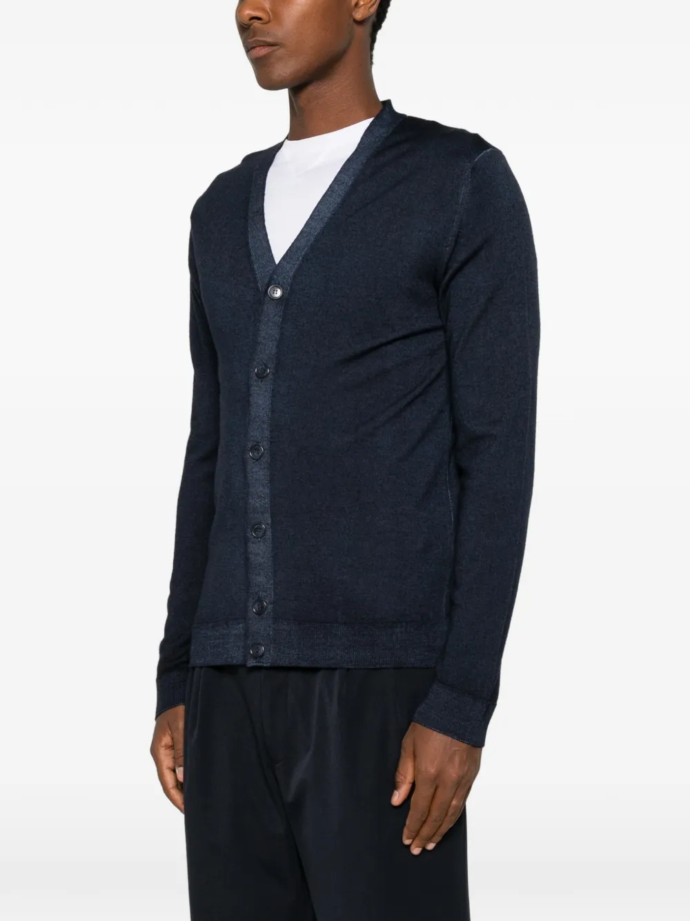 Daniele Fiesoli Vest met V-hals Blauw