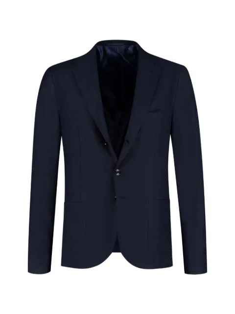 Kiton notched-lapel single-breasted blazer