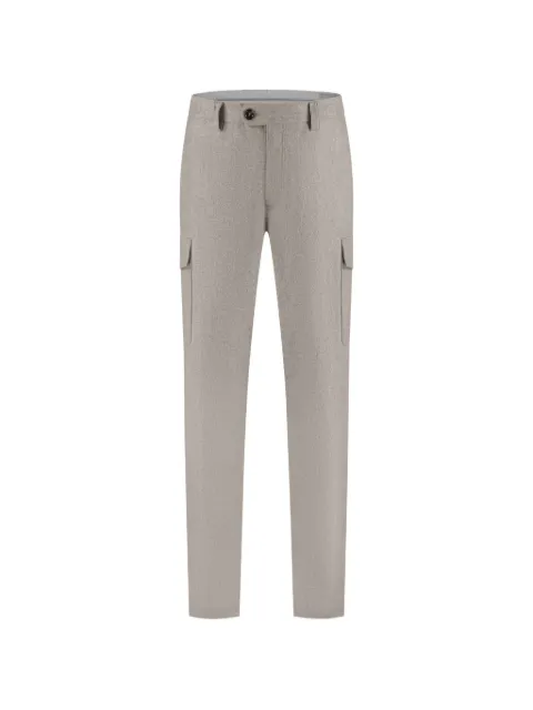 Brunello Cucinelli mélange-effect cargo trousers