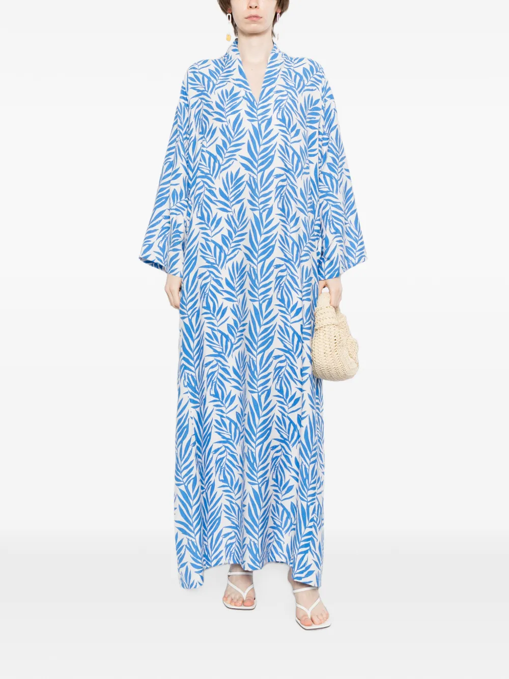 Bambah Naira Moza jurk Blauw