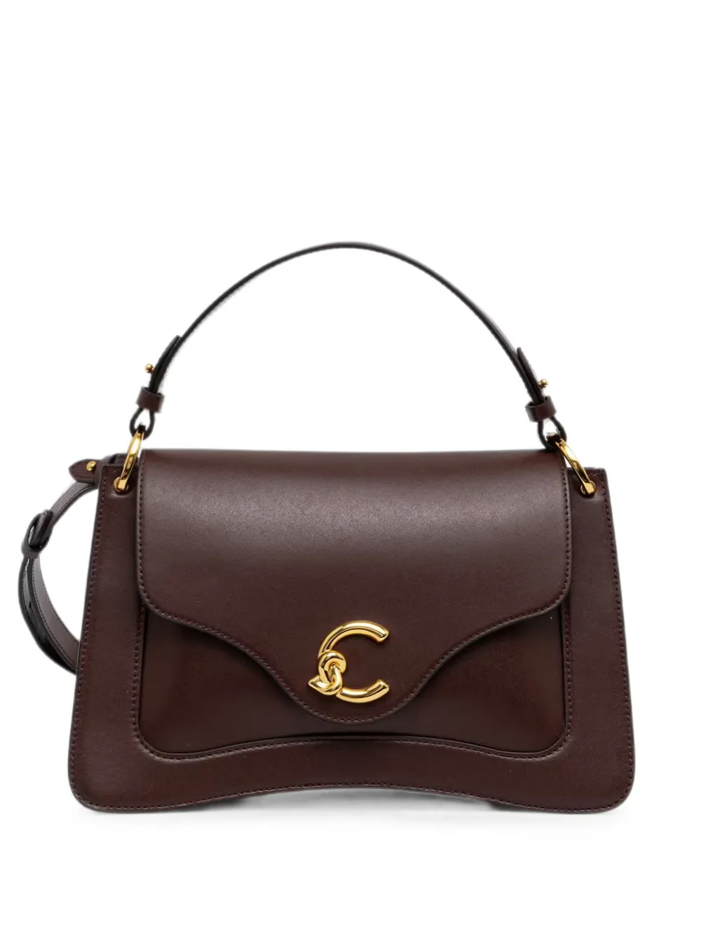 Coccinelle logo-plaque tote bag · OS